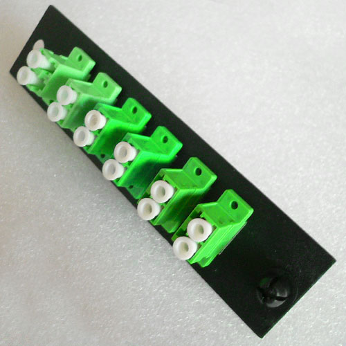 12 Fiber Singlemode LC/APC LGX Adapter Panel 12 Fiber Singlemode LC/APC LGX Adapter Panel