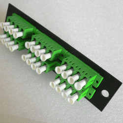 24 Fiber Singlemode LC/APC LGX Adapter Panel