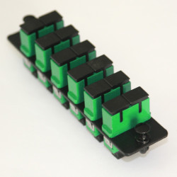 12 Fiber Singlemode SC/APC LGX Adapter Panel