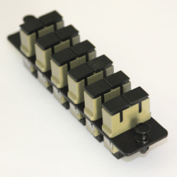 12 Fiber Multimode SC/PC LGX Adapter Panel 12 Fiber Multimode SC/PC LGX Adapter Panel