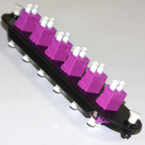 12 Fiber violet LC/PC CCH Equivelent Adapter Panel 12 Fiber violet LC/PC CCH Equivelent Adapter Panel