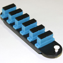 12 Fiber Singlemode Blue SC/UPC CCH Equivelent Adapter Panel 12 Fiber Singlemode Blue SC/UPC CCH Equivelent Adapter Panel