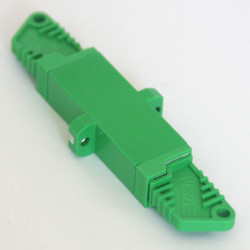 E2000/APC Adapter Singlemode Simplex Green