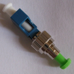 FC/APC Male to LC Female Hybrid Adapter 9/125 OS2 Singlemode Simplex FC/APC Male to LC Female Hybrid Adapter 9/125 OS2 Singlemode Simplex