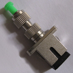 FC/APC Male to SC Female Hybrid Adapter 9/125 OS2 Singlemode Simplex FC/APC Male to SC Female Hybrid Adapter 9/125 OS2 Singlemode Simplex