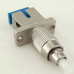 FC Male to SC Female Hybrid Adapter 9/125 OS2 Singlemode Simplex FC Male to SC Female Hybrid Adapter 9/125 OS2 Singlemode Simplex