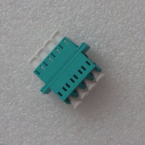 LC/PC Adapter Quad Aqua