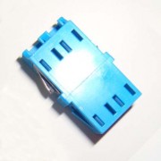 LC/UPC Adapter Singlemode Duplex Blue SC Footprint No Flange