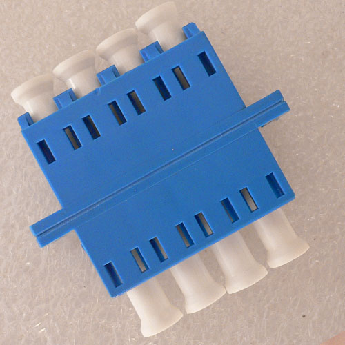 LC/UPC Adapter Singlemode Quad Blue