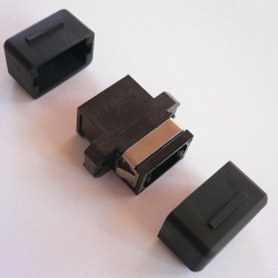 MPO Adapter Black Key up to Key down