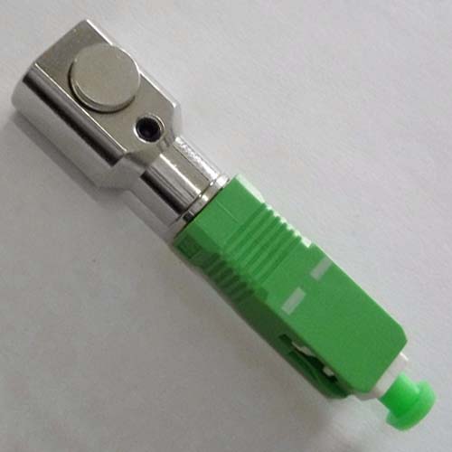 SC/APC Bare Fiber Adapter Ceramic Ferrule Round type