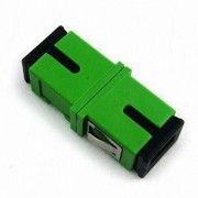 SC/APC Adapter Singlemode Simplex Green No Flange