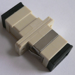 SC/PC Adapter Simplex Beige