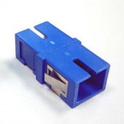 SC/UPC Adapter Singlemode Simplex Blue No Flange