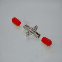 ST/PC Adapter Simplex Multimode Rectangular type Metal