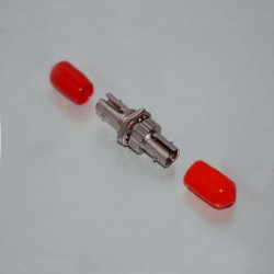 ST/PC Adapter Simplex Multimode Round type Metal