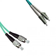 FC to LC Armored Duplex Patch Cord 50/125 OM3 Multimode