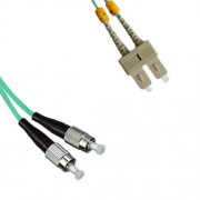 FC to SC Armored Duplex Patch Cord 50/125 OM3 Multimode