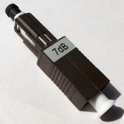 MU/UPC Attenuator Female to Male 9/125 Singlemode 1-30dB