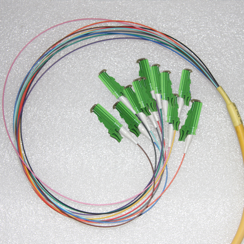 12 Fiber E2000/APC Bunch Fanout Pigtails 9/125 OS2 Singlemode 12 Fiber E2000/APC Bunch Fanout Pigtails 9/125 OS2 Singlemode