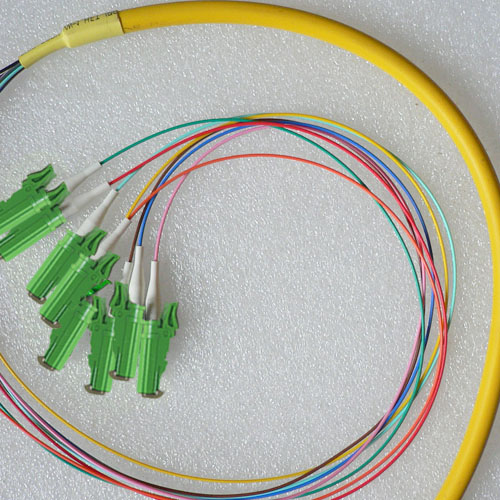 8 Fiber E2000/APC Bunch Fanout Pigtails 9/125 OS2 Singlemode