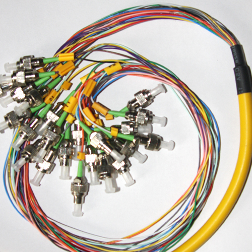 24 Fiber FC/APC Bunch Fanout Pigtails 9/125 OS2 Singlemode 24 Fiber FC/APC Bunch Fanout Pigtails 9/125 OS2 Singlemode