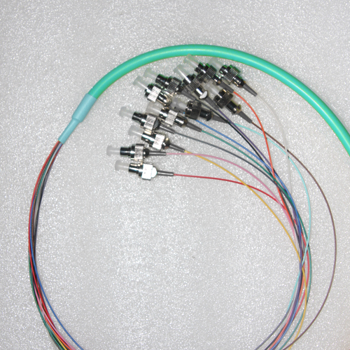 12 Fiber FC Bunch Fanout Pigtails 50/125 OM3 Multimode 12 Fiber FC Bunch Fanout Pigtails 50/125 OM3 Multimode