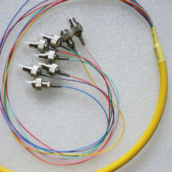 8 Fiber FC Bunch Fanout Pigtails 9/125 OS2 Singlemode 8 Fiber FC Bunch Fanout Pigtails 9/125 OS2 Singlemode
