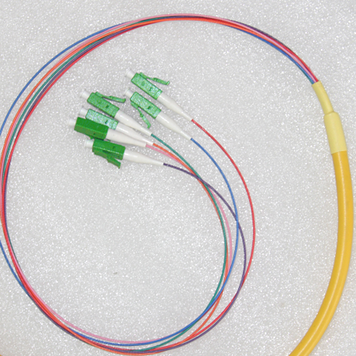 6 Fiber LC/APC Bunch Fanout Pigtails 9/125 OS2 Singlemode 6 Fiber LC/APC Bunch Fanout Pigtails 9/125 OS2 Singlemode