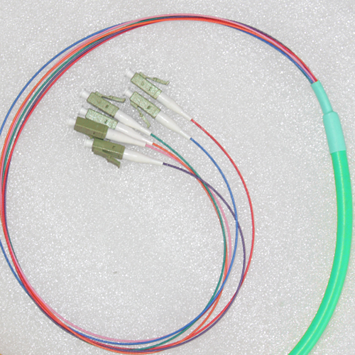 6 Fiber LC Bunch Fanout Pigtails 50/125 OM4 Multimode 6 Fiber LC Bunch Fanout Pigtails 50/125 OM4 Multimode