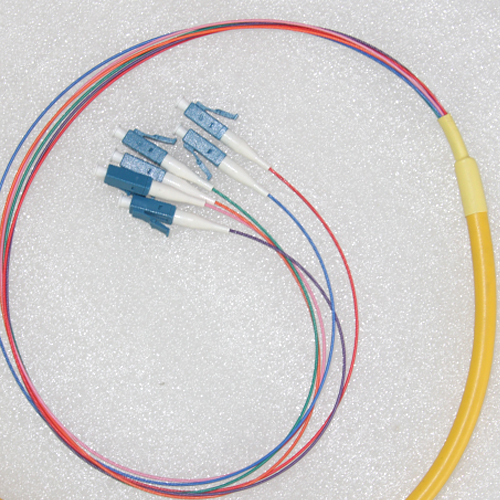 6 Fiber LC Bunch Fanout Pigtails 9/125 OS2 Singlemode 6 Fiber LC Bunch Fanout Pigtails 9/125 OS2 Singlemode