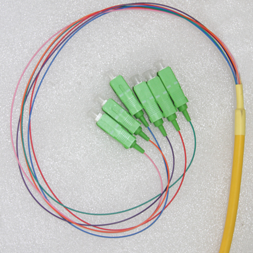 6 Fiber SC/APC Bunch Fanout Pigtails 9/125 OS2 Singlemode 6 Fiber SC/APC Bunch Fanout Pigtails 9/125 OS2 Singlemode