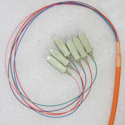 6 Fiber SC Bunch Fanout Pigtails 50/125 OM2 Multimode 6 Fiber SC Bunch Fanout Pigtails 50/125 OM2 Multimode