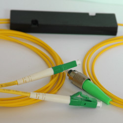 1X2 FC/APC to LC/APC FBT Splitter 9/125 OS2 Singlemode