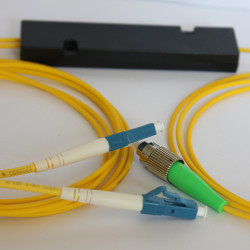1X2 FC/APC to LC FBT Splitter 9/125 OS2 Singlemode