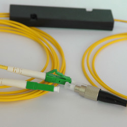 1X2 FC to LC/APC FBT Splitter 9/125 OS2 Singlemode