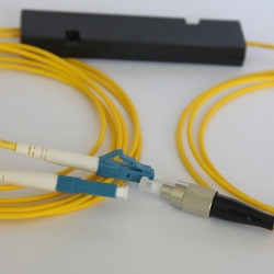 1X2 FC to LC FBT Splitter 9/125 OS2 Singlemode