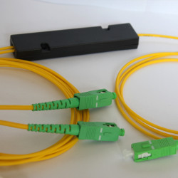 1X2 SC/APC to SC/APC FBT Splitter 9/125 OS2 Singlemode