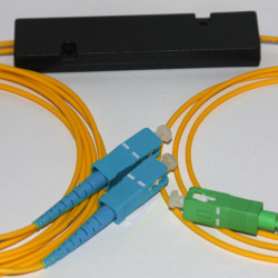 1X2 SC/APC to SC FBT Splitter 9/125 OS2 Singlemode