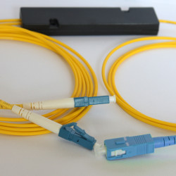 1X2 SC to LC FBT Splitter 9/125 OS2 Singlemode