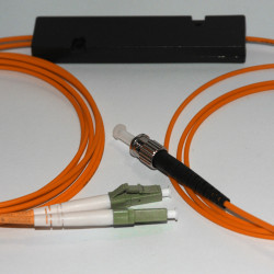 1X2 ST to LC FBT Splitter 50/125 OM2 Multimode 1X2 ST to LC FBT Splitter 50/125 OM2 Multimode