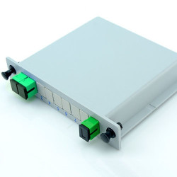 1X2 SC/APC LGX PLC Splitter Coupler LGX BOX 1X2 SC/APC LGX PLC Splitter Coupler LGX BOX