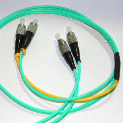FC to FC 50/125 OM3 Multimode Mode Conditioning Patch Cord FC to FC 50/125 OM3 Multimode Mode Conditioning Patch Cord