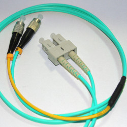 FC to SC 50/125 OM3 Multimode Mode Conditioning Patch Cord FC to SC 50/125 OM3 Multimode Mode Conditioning Patch Cord