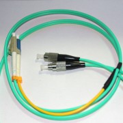 LC to FC 50/125 OM3 Multimode Mode Conditioning Patch Cord