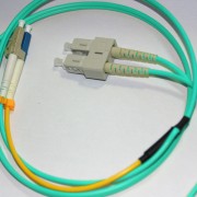 LC to SC 50/125 OM3 Multimode Mode Conditioning Patch Cord
