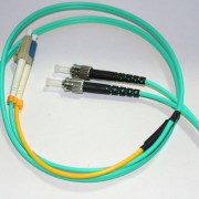 LC to ST 50/125 OM3 Multimode Mode Conditioning Patch Cord