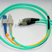SC to FC 50/125 OM3 Multimode Mode Conditioning Patch Cord