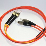 ST to FC 50/125 OM2 Multimode Mode Conditioning Patch Cord