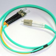 ST to LC 50/125 OM3 Multimode Mode Conditioning Patch Cord